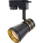 LED Railverlichting - Track Spot - Prixa Tron - GU10 Fitting, Huis en Inrichting, Lampen | Spots, Nieuw, Plafondspot of Wandspot