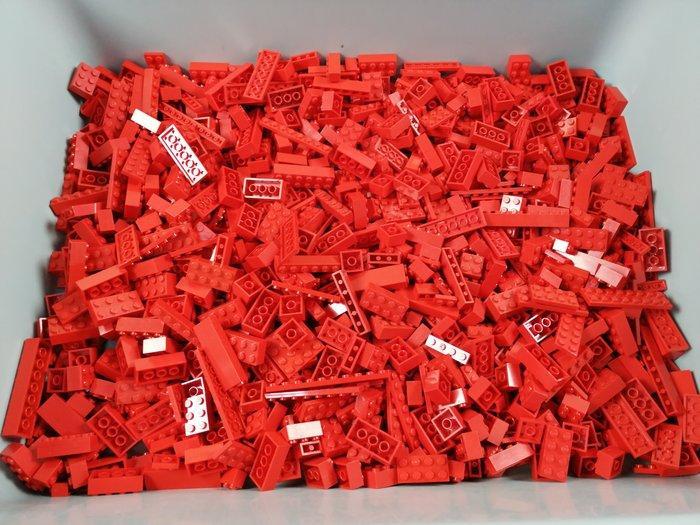 Lego - geen serie - Partij van 1000 rode bouwstenen -, Kinderen en Baby's, Speelgoed | Duplo en Lego
