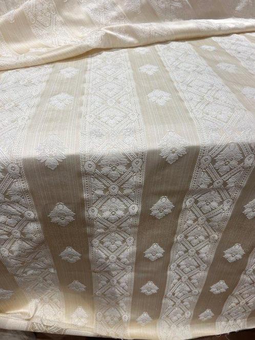 san leucio Damasco 6,80 x 280 - Textiel - 6.8 cm - 280 cm, Antiek en Kunst, Antiek | Kleden en Textiel
