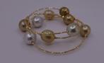 Armband - 18 karaat Geel goud - Gouden Zuidzeeparels, Nieuw