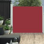 vidaXL Tuinscherm uittrekbaar 100x300 cm rood, Tuin en Terras, Zonneschermen, Verzenden, Nieuw