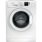 Hotpoint NSWF743UW - Wasmachine - 7 kg - 1400 tpm -, Ophalen of Verzenden, Zo goed als nieuw, Voorlader, 85 tot 90 cm
