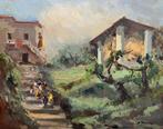 Francesco Di Marino (1892-1954) - Paesaggio campestre, Antiek en Kunst