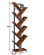 Hoge 9-Laags Boomboekenplank – Vloerstaande Kast, Huis en Inrichting, Verzenden, Nieuw