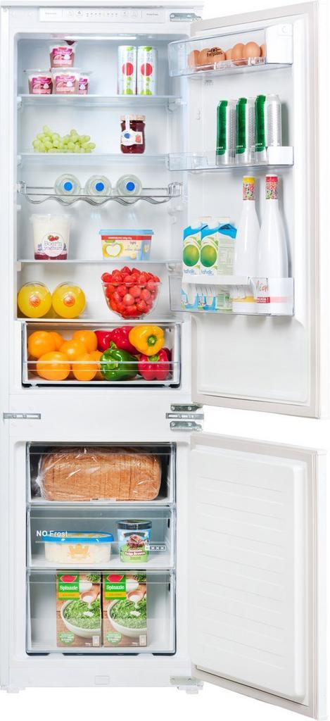 Koelvries combinatie inbouw Everglades, Witgoed en Apparatuur, Koelkasten en IJskasten, 200 liter of meer, Nieuw, Met aparte vriezer