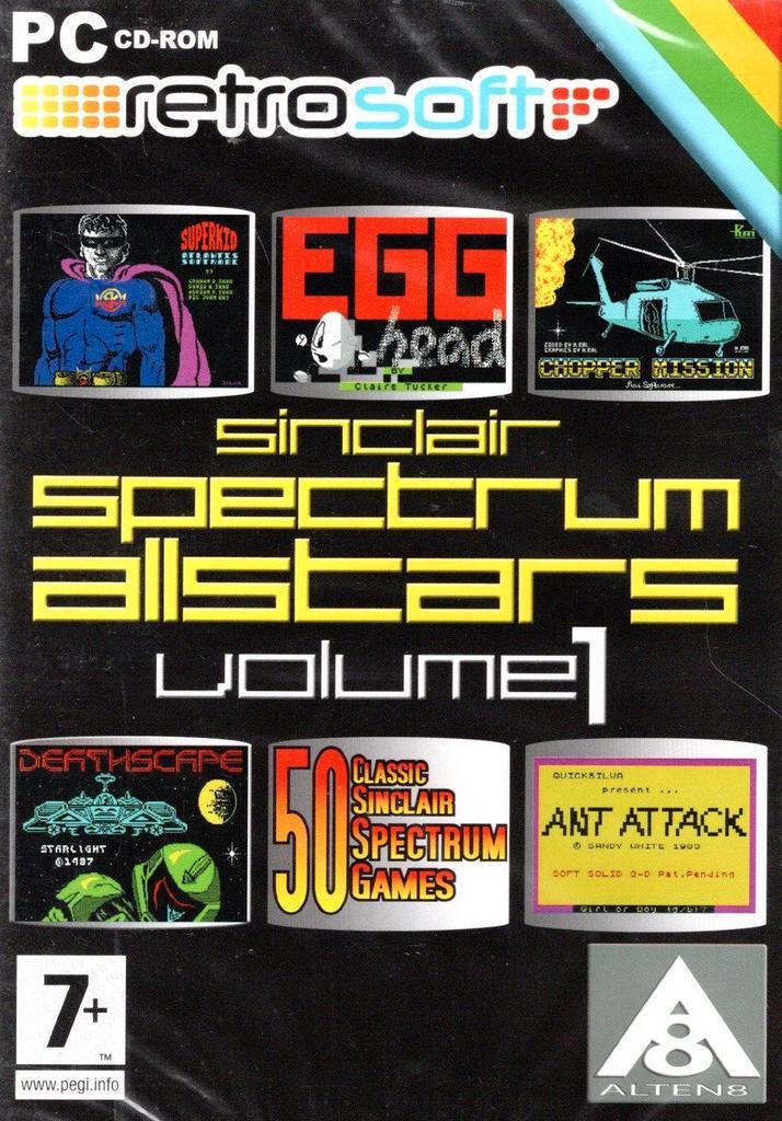 PC Sinclair Spectrum Allstars: Volume 1 (Geseald), Spelcomputers en Games, Spelcomputers | Overige Accessoires, Nieuw, Verzenden