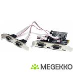StarTech.com 4-poort Native PCI Express RS232 Serile Kaart, Computers en Software, Verzenden, Nieuw, Startech