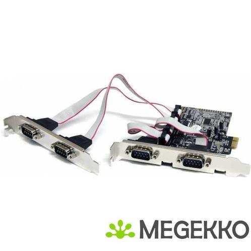 StarTech.com 4-poort Native PCI Express RS232 Serile Kaart, Computers en Software, Netwerkkaarten, Nieuw, Verzenden