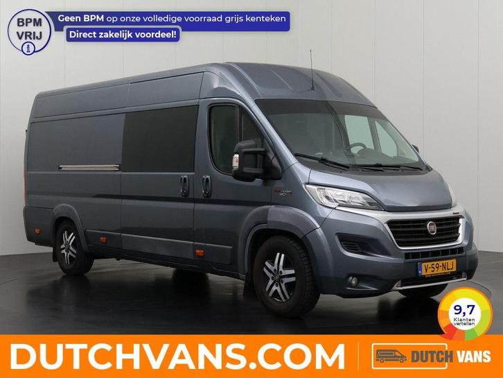Fiat Ducato Bestelbus 2.3JTD | grijs, Auto's, Bestelauto's, Lease, Automaat, BTW verrekenbaar, Diesel, Zilver of Grijs, Euro 6