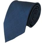 SALE! Extra lange XL stropdas (ca.160cm) blauw • Stropdassen, Nieuw, Effen, Blauw, Losse Blouse Kraagjes
