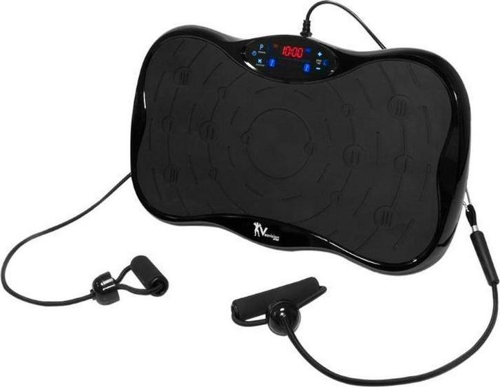 Compacte Vibratietrainer met 5 Programmas & Trekkoorden..., Sport en Fitness, Fitnessmaterialen, Nieuw, Ophalen of Verzenden