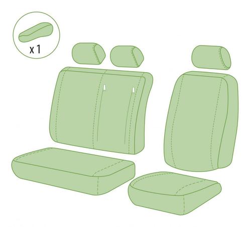 Stoelhoezen set Mercedes eCitan 2022+  Stof, Auto-onderdelen, Interieur en Bekleding, Verzenden