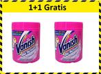 Vanish Oxi Action vlekkenverwijderaar - 470 Gram -  1+1, Huis en Inrichting, Verzenden
