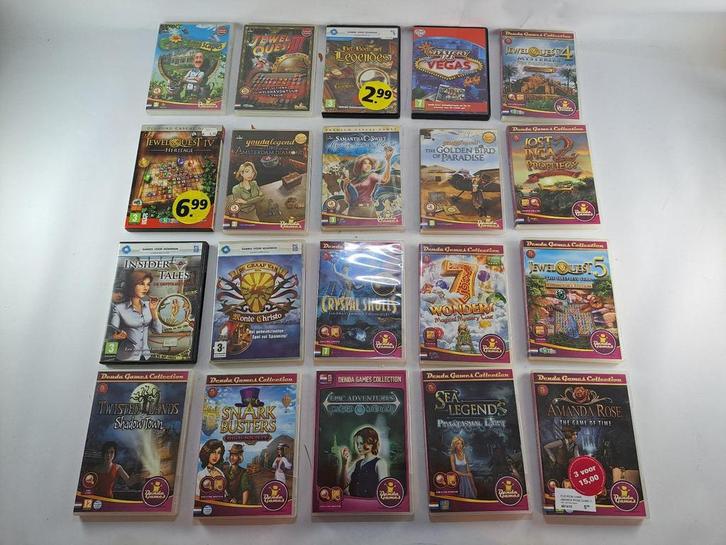 PC Games Set - 20 Games Garantie & morgen in huis!, Spelcomputers en Games, Games | Pc, Zo goed als nieuw, Ophalen of Verzenden
