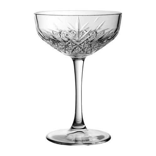 Utopia Timeless Vintage champagnecoupes 270ml (12 stuks), Huis en Inrichting, Keuken | Bestek, Verzenden