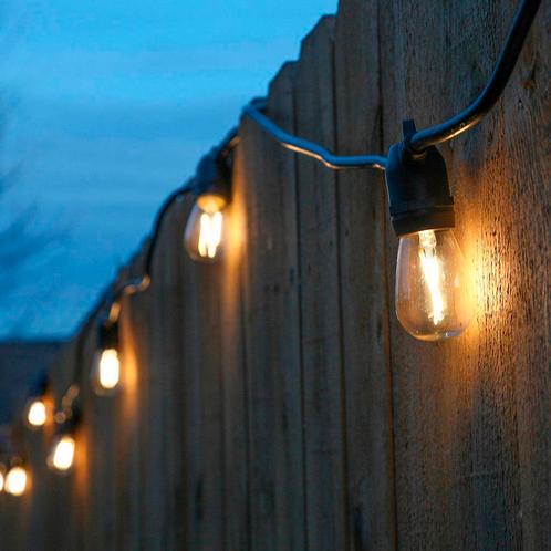 Party 20 Lichtsnoer helder Incl. kunststof LEDs, Tuin en Terras, Buitenverlichting, Verzenden