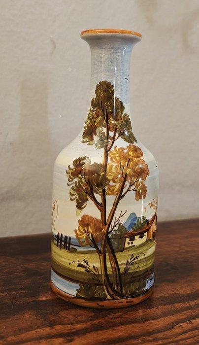 Castelli - N. Facciolini - Vaas - Keramiek - Majolica, Antiek en Kunst, Antiek | Glas en Kristal
