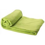 Fleece deken lime 150 x 120 cm - Plaids en fleece dekens, Nieuw, Ophalen of Verzenden