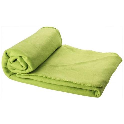 Fleece deken lime 150 x 120 cm - Plaids en fleece dekens, Huis en Inrichting, Woonaccessoires | Plaids en Woondekens, Ophalen of Verzenden