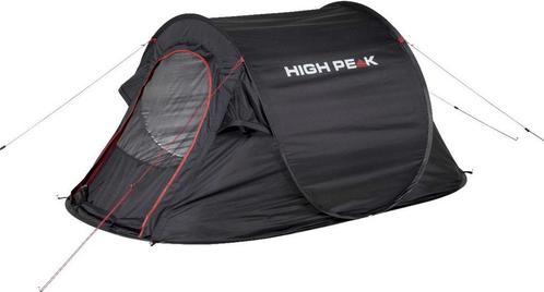 High Peak Vision 3 pop-up tent - 3 persoons - Zwart, Caravans en Kamperen, Tenten, Nieuw, Verzenden