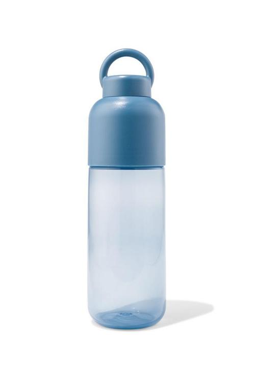 HEMA Waterfles blauw 750ml van €7.49 voor €5.24 sale, Huis en Inrichting, Keuken | Servies, Nieuw, Verzenden