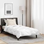 vidaXL Zomer Dekbed met kussen 2 pcs Wit 155 x 220 cm, Huis en Inrichting, Slaapkamer | Beddengoed, Verzenden, Nieuw, Wit