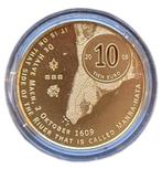 Gouden 10 euro 2009 Proof munt: Manhattan tientje, Verzenden, Losse munt, Goud