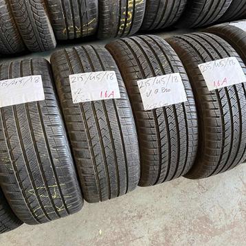 4 x Vredestein Quatrac Pro 215-45-18 4 Seizoenbanden 7,5mm beschikbaar voor biedingen