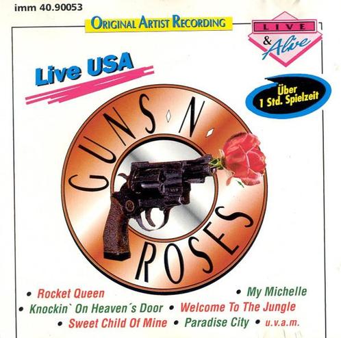 cd - Guns N Roses - Live USA, Cd's en Dvd's, Cd's | Overige Cd's, Zo goed als nieuw, Verzenden