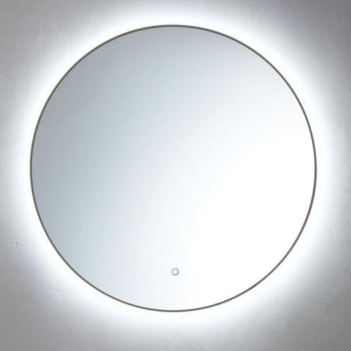 Spiegel Sanilux Rond Met LED Verlichting 3 Kleuren, Doe-het-zelf en Verbouw, Sanitair, Bad, Nieuw, Ophalen of Verzenden
