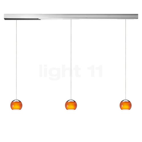Oligo Balino Hanglamp 3-lichts LED, chroom/oranje, Huis en Inrichting, Lampen | Hanglampen, Nieuw, Verzenden