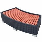 Poly rattan spa trap zwart | Gebruikt | OP = OP, Tuin en Terras, Ophalen of Verzenden, Nieuw, Viking Choice