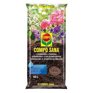 Bloeiende planten en geraniums potgrond | Compo | 40 liter, Kinderen en Baby's, Babyfoons, Nieuw, Verzenden