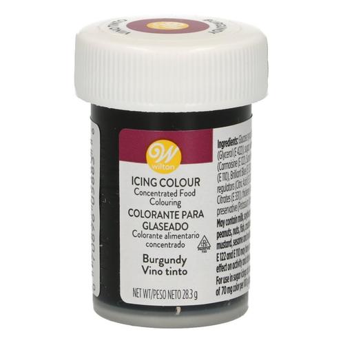 Wilton Kleurstof Gel Bordeaux Rood 28g, Hobby en Vrije tijd, Taarten en Cupcakes maken, Nieuw, Verzenden