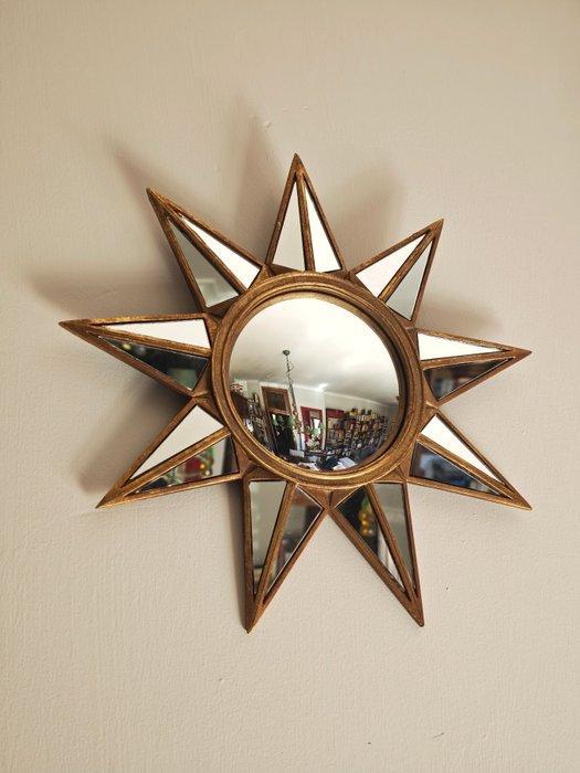 Wandspiegel- Heks Oog / Butler - Glas - Convex zonspiegel, Antiek en Kunst, Curiosa en Brocante