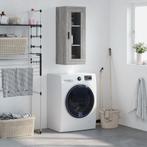 vidaXL Hangkast 34,5x34x90 cm grijs sonoma eikenkleurig, Huis en Inrichting, Kasten | Buffetkasten, Minder dan 50 cm, Verzenden