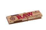 Raw vloei Organic Hemp Connoisseur king Slim Leaves & Tips, Verzenden, Nieuw