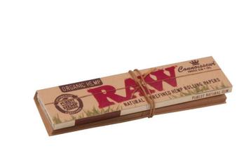 Raw vloei Organic Hemp Connoisseur king Slim Leaves & Tips beschikbaar voor biedingen