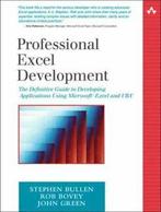 Professional Excel development: the definitive guide to, Boeken, Gelezen, Rob Bovey, Stephen Bullen, John Green, Verzenden