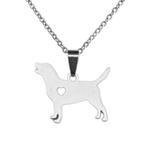 Fako Bijoux® - Ketting Met Hanger - Stainless Steel - RVS -, Sieraden, Tassen en Uiterlijk, Verzenden, Nieuw