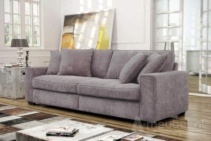 Bankstel Venlo - rechte banken - Zilver, Huis en Inrichting, Banken | Bankstellen, Nieuw, Stof