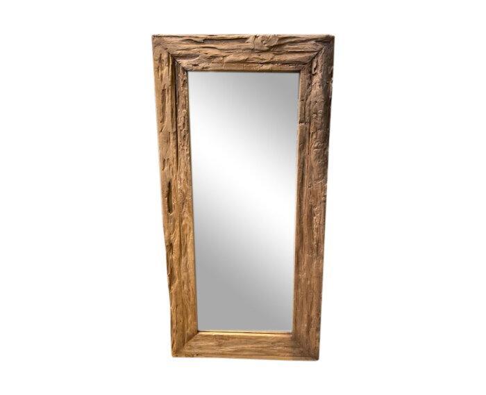 Teak Spiegel 200x100 cm | Meubelplaats, Huis en Inrichting, Woonaccessoires | Spiegels, Nieuw, Ophalen of Verzenden