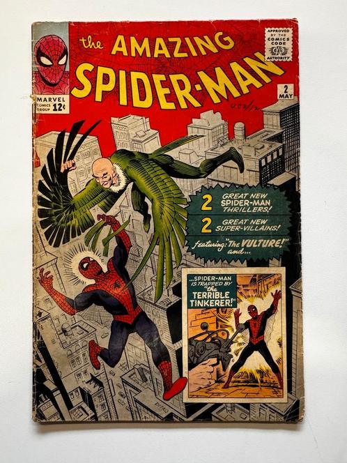 THE AMAZING SPIDER-MAN, VOL. 1 #2 | MARVEL COMICS | 1963  |, Boeken, Strips | Comics, Ophalen of Verzenden