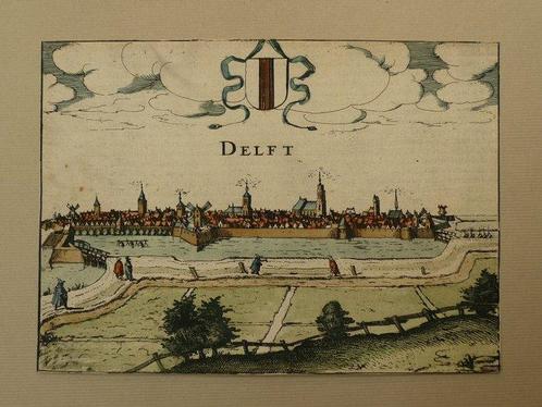 Nederland - Delft; L. Guicciardini - Delft - 1616, Boeken, Atlassen en Landkaarten