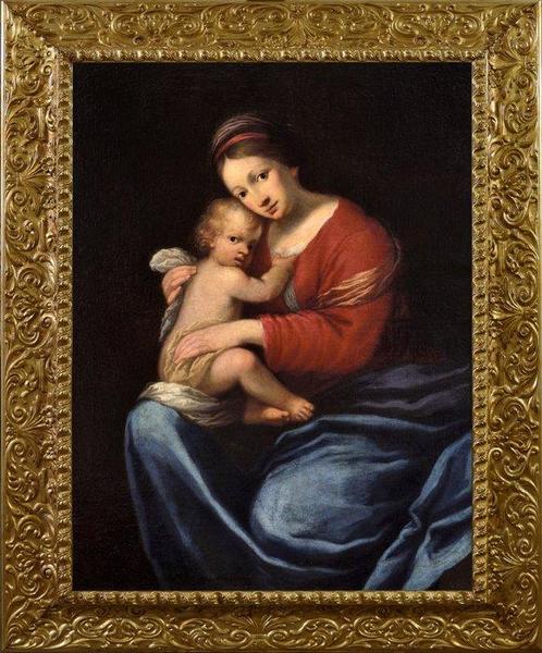 Scuola Genovese (XVII), Seguace di Bartolomeo Cavarozzi -, Antiek en Kunst, Kunst | Schilderijen | Klassiek