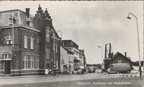 TERNEUZEN - Postkantoor met Westkolkstraat, Verzamelen, Ansichtkaarten | Nederland, Verzenden
