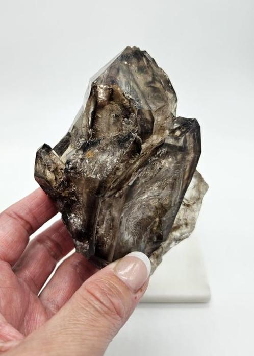 Elestiaal Kwarts uit Brazilië, Verzamelen, Mineralen en Fossielen, Ophalen of Verzenden
