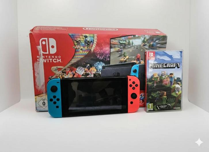 Tweedehands Consoles – Goed getest - Klaar voor gebruik, Spelcomputers en Games, Spelcomputers | Nintendo Switch, Met 2 controllers