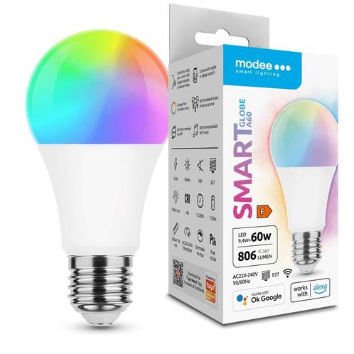 Modee Smart LED Peer E27 9.4W RGB 806lm | Tuya Wi-Fi, Huis en Inrichting, Lampen | Overige, Nieuw, Ophalen of Verzenden