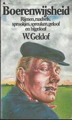 Boerenwysheid 9789027410757 Geldof, Verzenden, Gelezen, Geldof